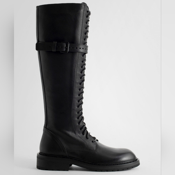 Ann Demeulemeester Knee High Lace Up boots size 36.5 BNWB - Picture 2 of 15